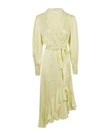 Zimmermann Silk Wrap Midi Dress italist at italist